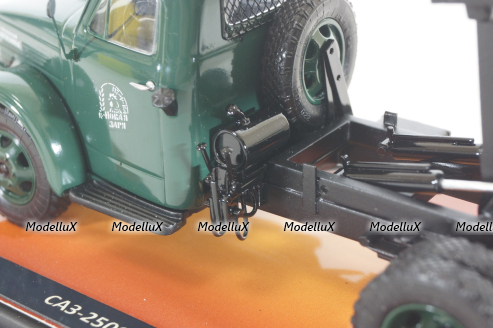САЗ-2500 (Газ-51) 1966г, самосвал, зеленый, TruckTyr 1:43