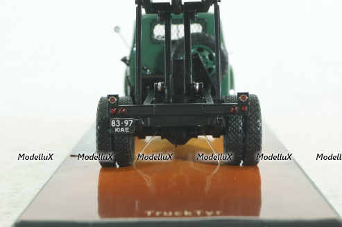 САЗ-2500 (Газ-51) 1966г, самосвал, зеленый, TruckTyr 1:43