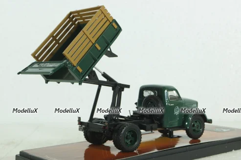 САЗ-2500 (Газ-51) 1966г, самосвал, зеленый, TruckTyr 1:43