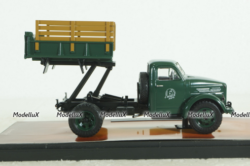 САЗ-2500 (Газ-51) 1966г, самосвал, зеленый, TruckTyr 1:43