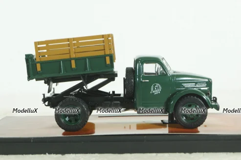 САЗ-2500 (Газ-51) 1966г, самосвал, зеленый, TruckTyr 1:43