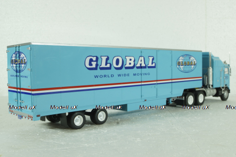 Kenworth K100 Aerodyne, 1980, American trucks, France, #36, Altaya 1:43