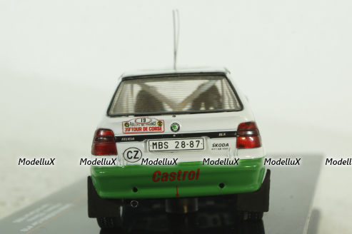 Skoda Felicia Kit Car, No.19, Rallye Tour de Corse, P.Sibera/P.Gross, 1995, RAC371B, IXO 1:43