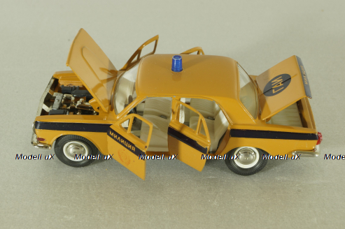 Газ-24 Волга, милиция, Тантал/Радон 1:43