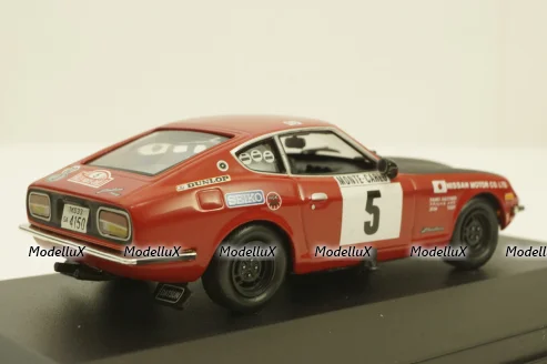 Datsun 240Z #5 M.C. 1972, R.Aaltonen/J.Todt, RAC039, IXO 1:43