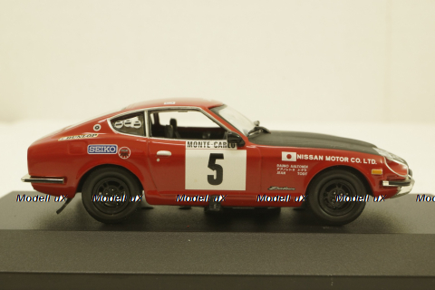 Datsun 240Z #5 M.C. 1972, R.Aaltonen/J.Todt, RAC039, IXO 1:43
