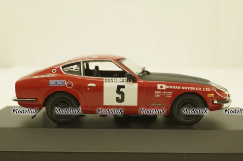 Datsun 240Z #5 M.C. 1972, R.Aaltonen/J.Todt, RAC039, IXO 1:43