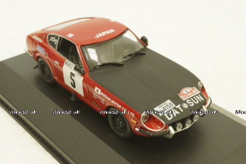 Datsun 240Z #5 M.C. 1972, R.Aaltonen/J.Todt, RAC039, IXO 1:43