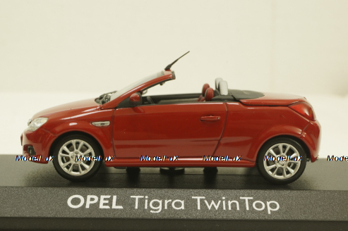 Opel Tigra (B) TwinTop 2006, red, 1799095, Minichamps 1:43