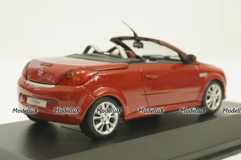 Opel Tigra TwnTop, red, Minichamps 1:43