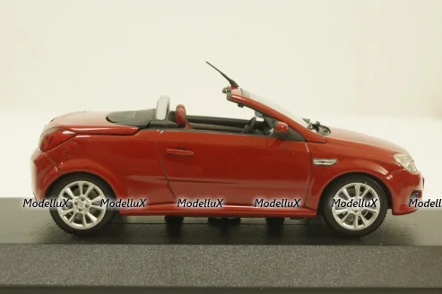Opel Tigra TwnTop, red, Minichamps 1:43