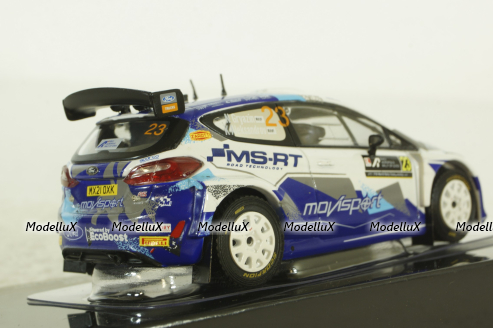 Ford Fiesta R5 MkII, No.23, MoviSport, WRC2, Rally Acropolis, N.Gryazin/K.Aleksandrov 2021, RAM815, IXO 1:43