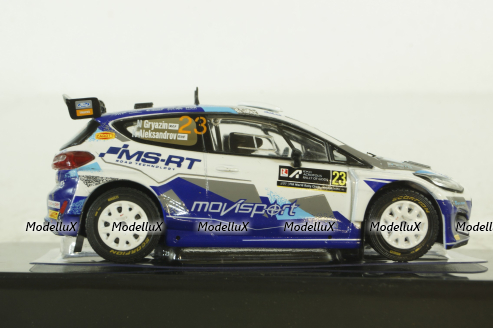 Ford Fiesta R5 MkII, No.23, MoviSport, WRC2, Rally Acropolis, N.Gryazin/K.Aleksandrov 2021, RAM815, IXO 1:43