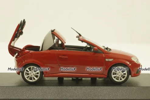 Opel Tigra TwnTop, red, Minichamps 1:43