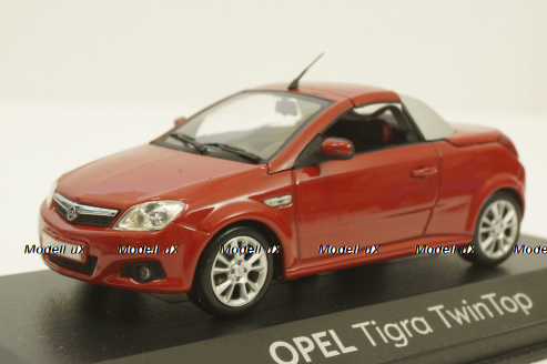Opel Tigra (B) TwinTop 2006, red, 1799095, Minichamps 1:43