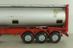 Mercedes 1748 S тягач с циcтерной-контейнером, NZG 1:43