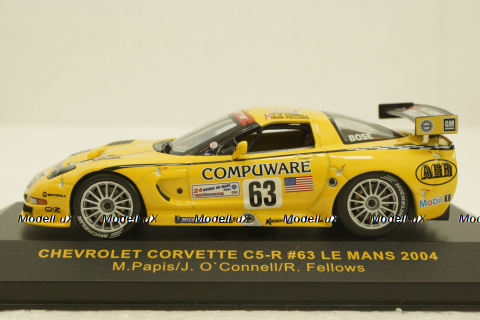 Chevrolet Corvette CR-5 #63 Le Mans 2004, M.Papis/J.O'Connel/R.Fellows, LMM065, IXO 1:43