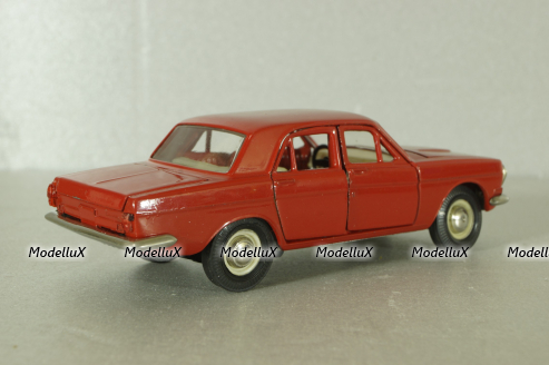 Газ-24 Волга, А14, красная, Тантал/Радон 1:43