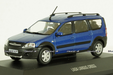Ваз Largus Cross, синий, Автолегенды 1:43