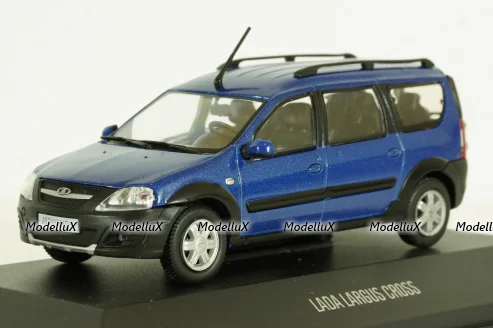 Ваз Largus Cross, синий, Автолегенды 1:43