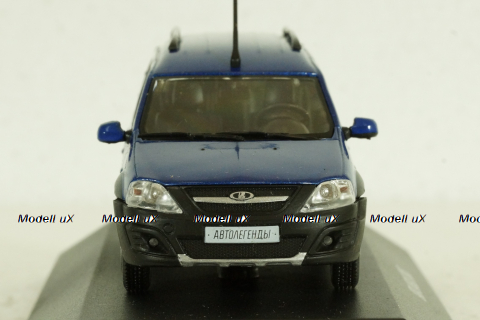 Ваз Largus Cross, синий, Автолегенды 1:43