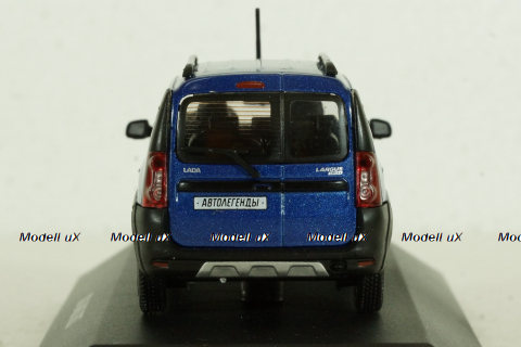 Ваз Largus Cross, синий, Автолегенды 1:43