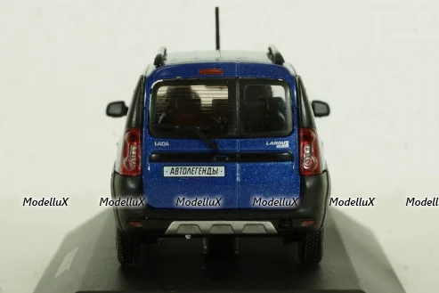 Ваз Largus Cross, синий, Автолегенды 1:43