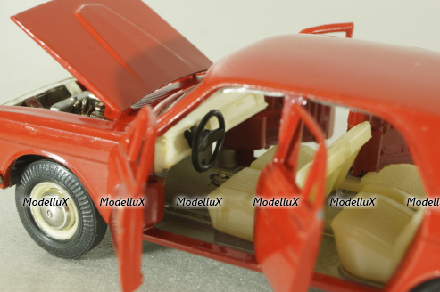 Газ-24 Волга, А14, красная, Тантал/Радон 1:43