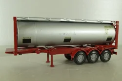 Mercedes 1748 S тягач с циcтерной-контейнером, NZG 1:43