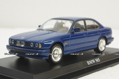 BMW M5, E34, blue, Del Prado 1:43