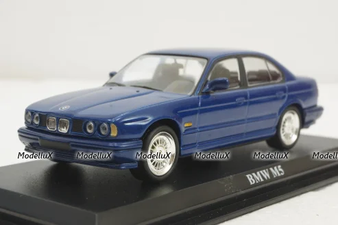 BMW M5, E34, blue, Del Prado 1:43