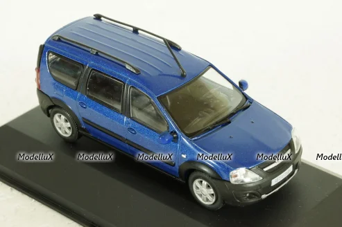 Ваз Largus Cross, синий, Автолегенды 1:43