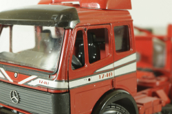 Mercedes 1748 S тягач с циcтерной-контейнером, NZG 1:43