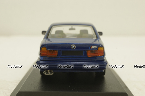 BMW M5, E34, blue, Del Prado 1:43