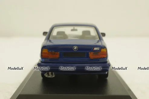 BMW M5, E34, blue, Del Prado 1:43