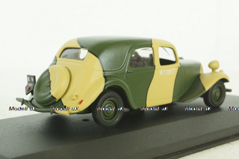 Citroen Traction Avant 11 BL,  Altaya Military #25, Altaya 1:43