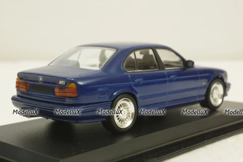 BMW M5, E34, blue, Del Prado 1:43