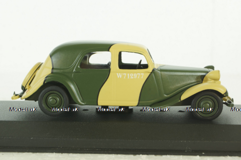 Citroen Traction Avant 11 BL,  Altaya Military #25, Altaya 1:43