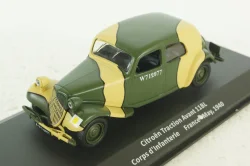Citroen Traction Avant 11 BL,  Altaya Military #25, Altaya 1:43