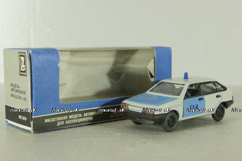 Ваз-2109 ГАИ, короткое крыло, Тантал/Радон 1:43