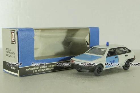 Ваз-2109 ГАИ, короткое крыло, Тантал/Радон 1:43