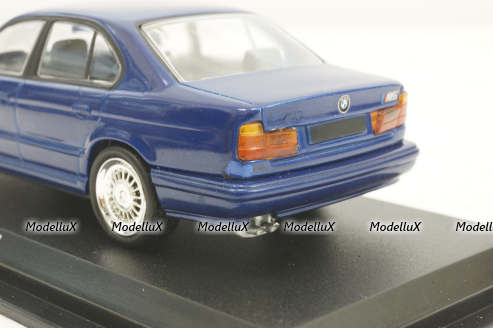 BMW M5, E34, blue, Del Prado 1:43