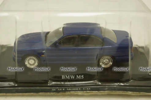 BMW M5, E34, blue, Del Prado 1:43