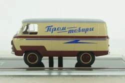 Уаз-450 Промтовары 1958, бежевый/бордовый, TruckTyr 1:43