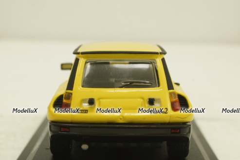 Renault 5 Turbo, yellow, Del Prado 1:43