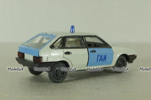 Ваз-2109 ГАИ, короткое крыло, Тантал/Радон 1:43