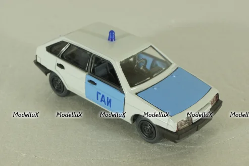 Ваз-2109 ГАИ, короткое крыло, Тантал/Радон 1:43