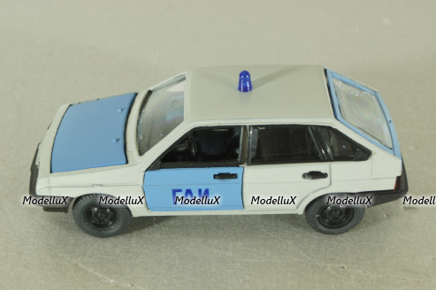 Ваз-2109 ГАИ, короткое крыло, Тантал/Радон 1:43