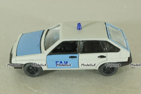 Ваз-2109 ГАИ, короткое крыло, Тантал/Радон 1:43
