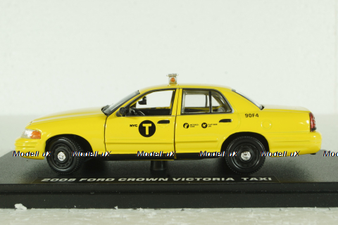 Ford Crown Victoria Taxi 2008 Movie John Wick 2 (2017) yellow, Greenlight 1:43